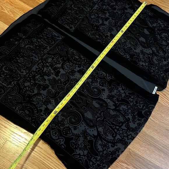 Urban Outfitters Black Kimono Shawl NWOT - Picture 12 of 15